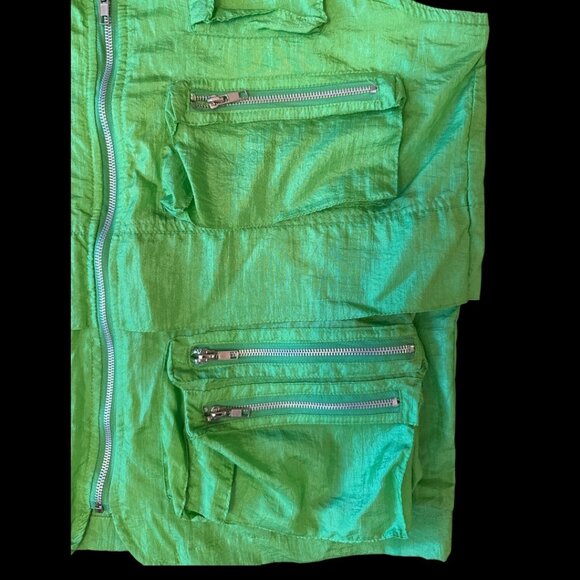 Vtg. Carole Little Street Wear Safari Vest Outdoor Gear Sz. L - Picture 7 of 11